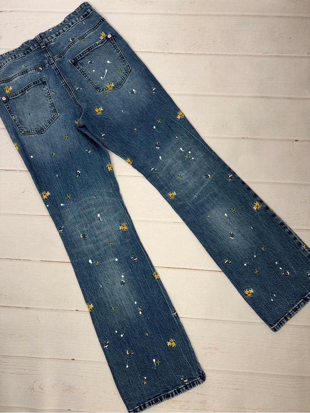 Anthropologie Pilcro The Icon Flare Jeans Size 28 - Picture 5 of 9